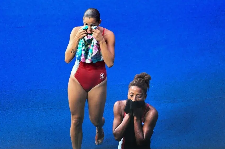 Canadian divers Abel and Ware finish fourth in Olympic synchro event