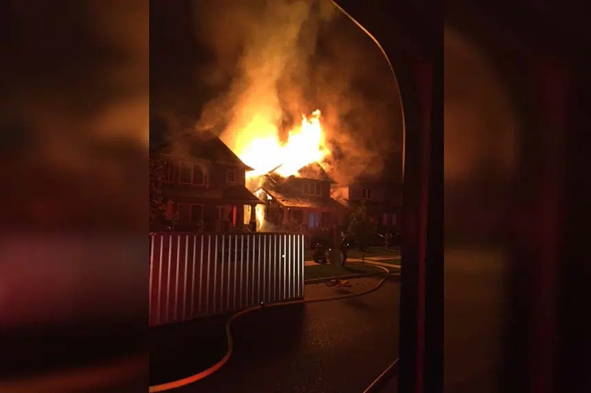 Blaze causes heavy damage to Stonebridge home