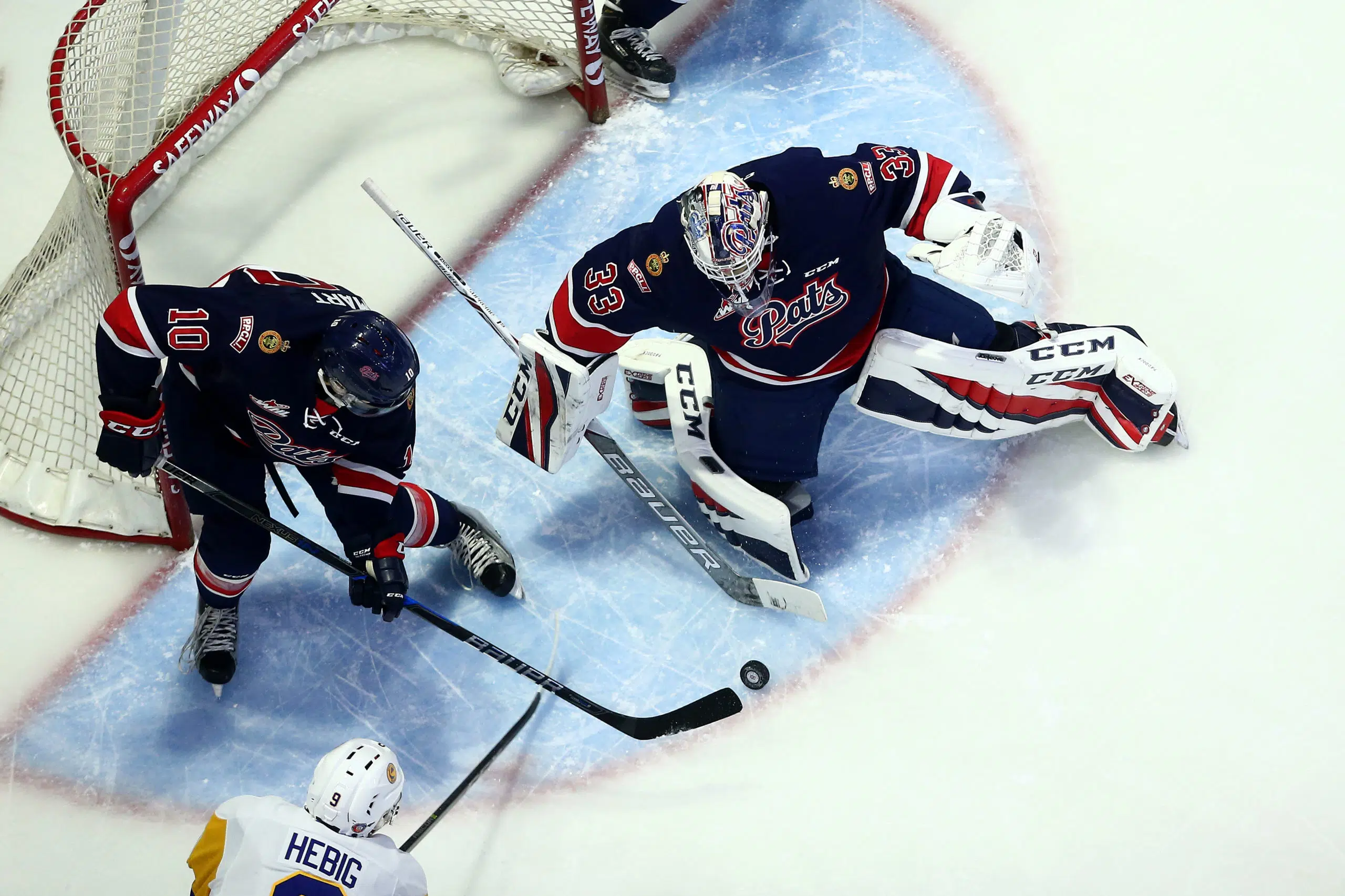 Blades get revenge on the Pats with 6-4 win