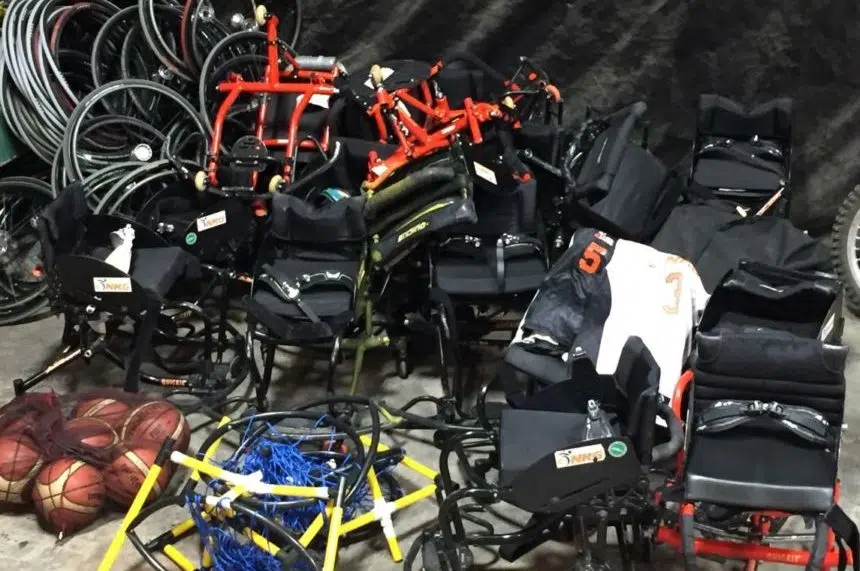 Saskatoon police recover 20 sports wheelchairs stolen in July 