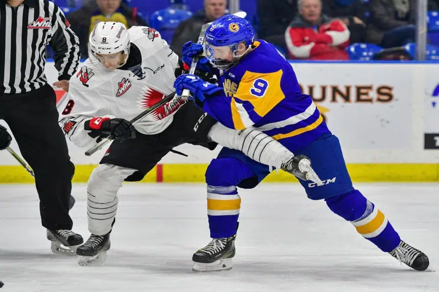 Blades rally to save point in Moose Jaw