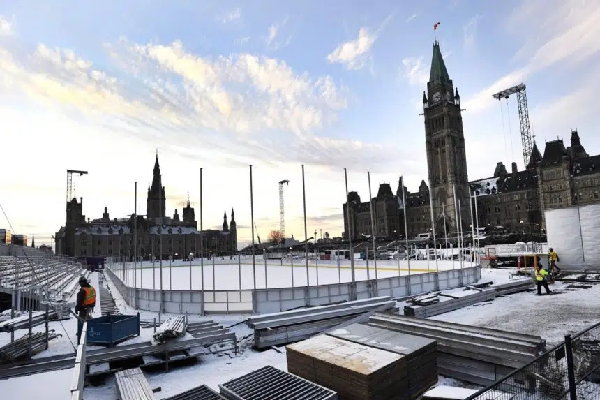 Canada’s 150 year ends on ice, but no hockey pucks, triple jumps allowed