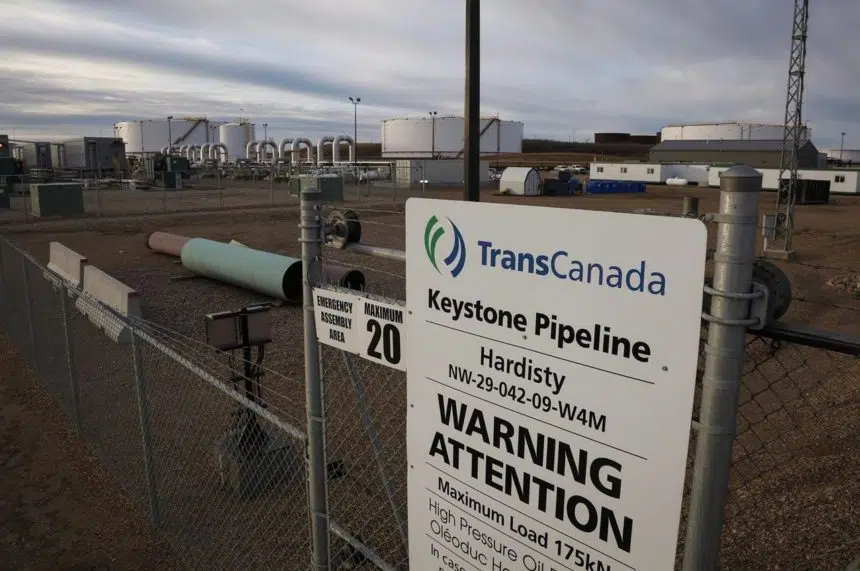 TransCanada Keystone pipeline leaks 795,000 litres of crude oil in South Dakota