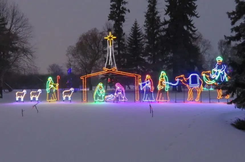 Enchanted Forest lights up snowy Saskatoon 