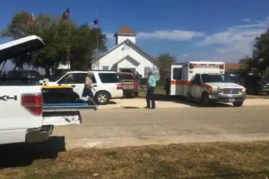 Local media say multiple victims in Texas church shooting