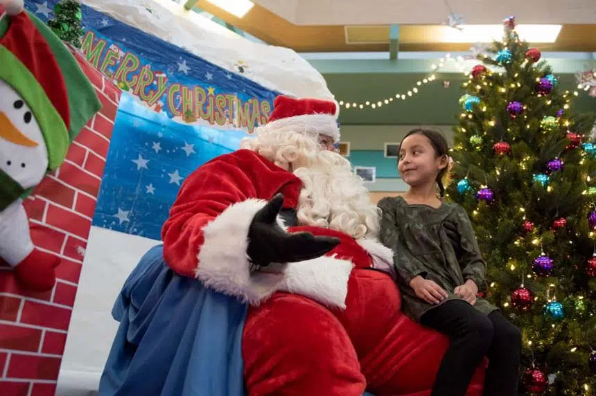 Santa brings early Christmas to northern communities