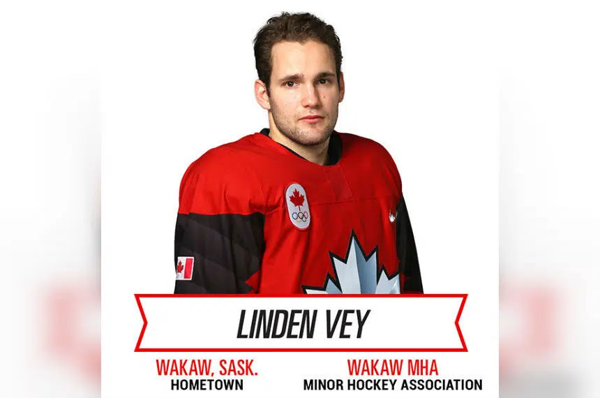 Wakaw Sask.'s Linden Vey named to Olympic hockey team
