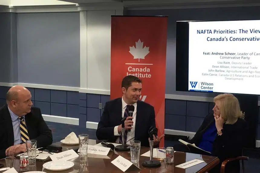 Scheer: Canada speaks with one voice on renegotiating NAFTA deal