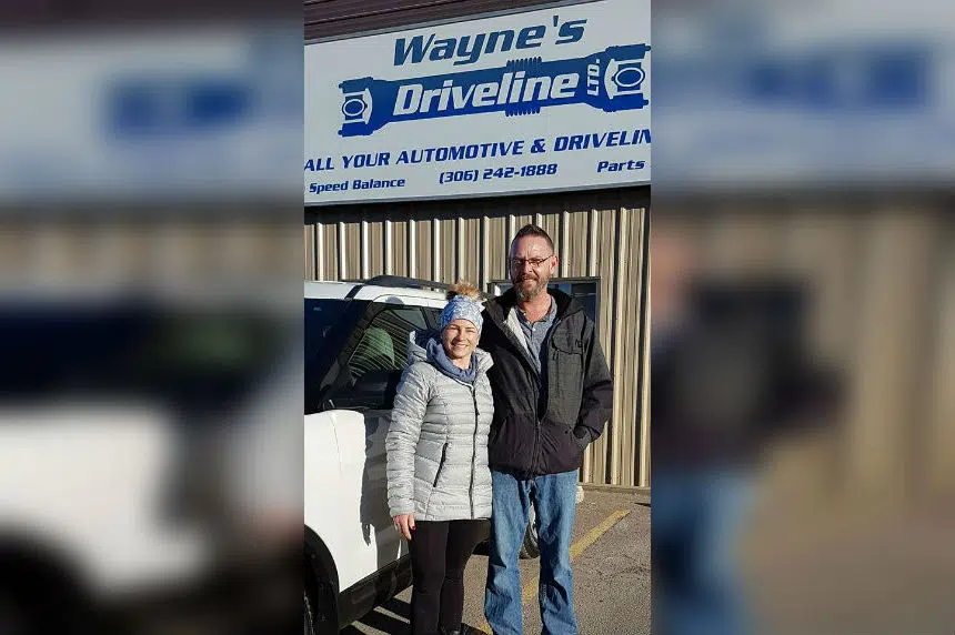 Businesses work together to repair cancer patient's vehicle 