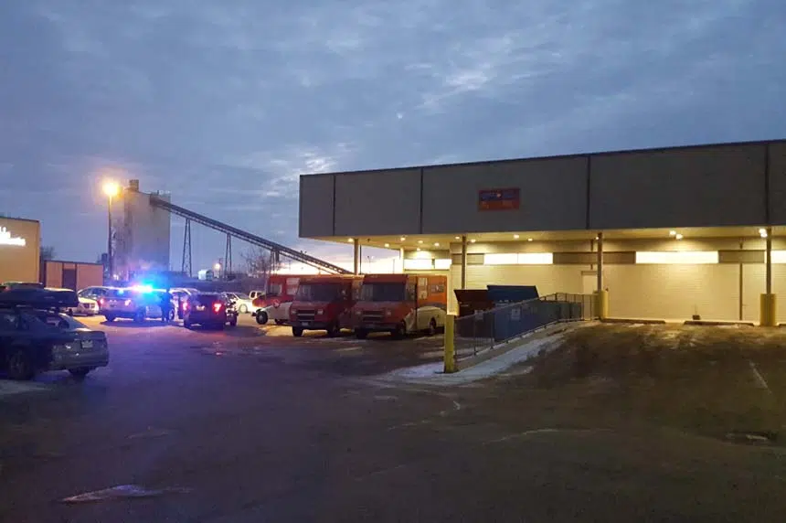 Police respond to suspicious package at Canada Post depot