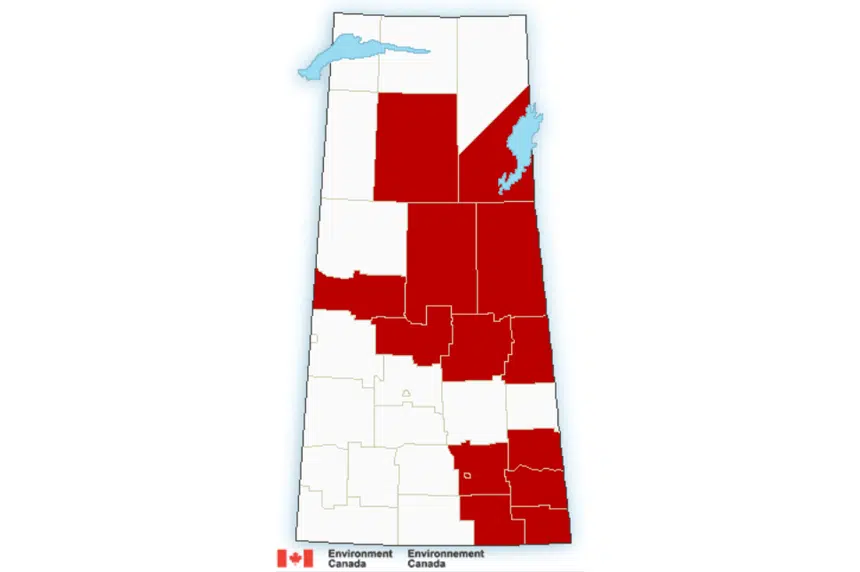 Wind, snow warnings in effect for northern, southeast Sask. 