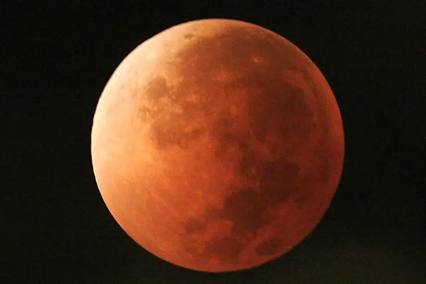 Blue moon, supermoon, total lunar eclipse rolled into one