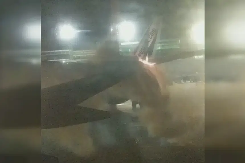Airport firefighter injured after 2 passenger planes collide at Toronto airport