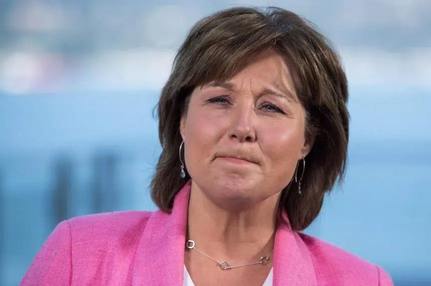 Former B.C. premier Christy Clark says blocking Trans Mountain is 'illegal'