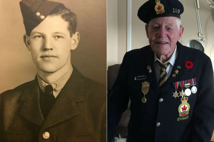 Community, air force help mark Sask. veteran's 100th birthday