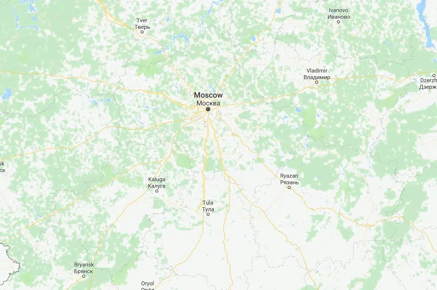 Plane with 71 aboard crashes near Moscow; no survivors seen