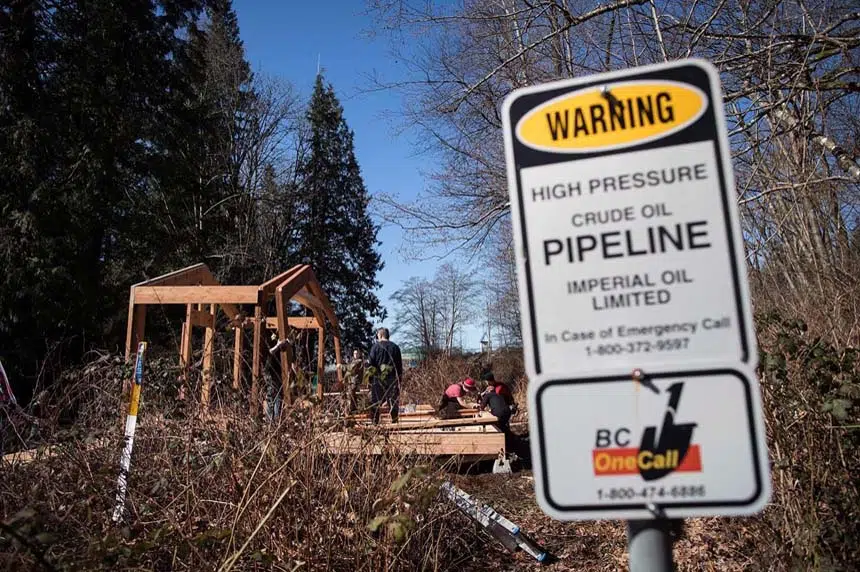 Trans Mountain granted injunction against pipeline protesters at two B.C. sites