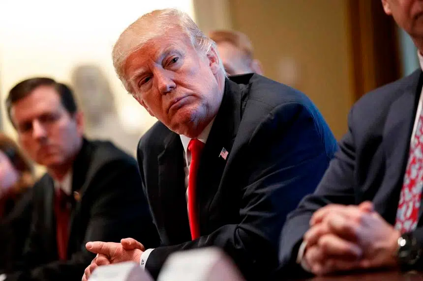 Trump tweets that steel, aluminum tariffs stay unless there’s a new NAFTA deal