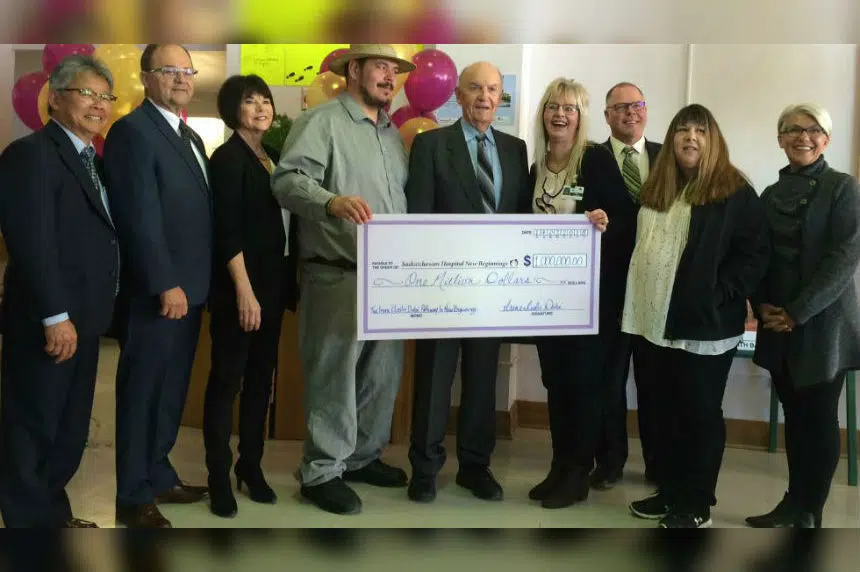 New Saskatchewan Hospital receives $1 million donation