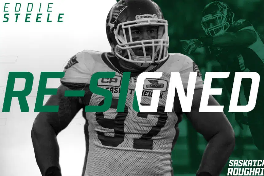 Riders bring back Steele on 1 year contract