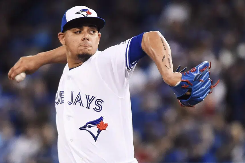 Jays closer Osuna charged with assault, placed on administrative leave