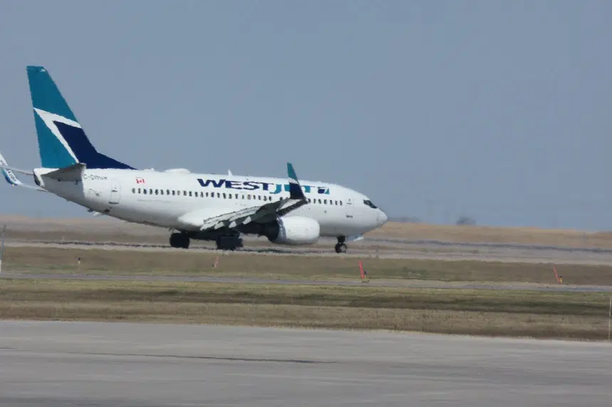 WestJet now offering COVID-19 insurance for Saskatchewan air travellers