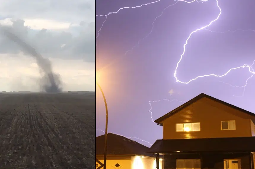 Sask. thunderstorms bring tornadoes, lightning