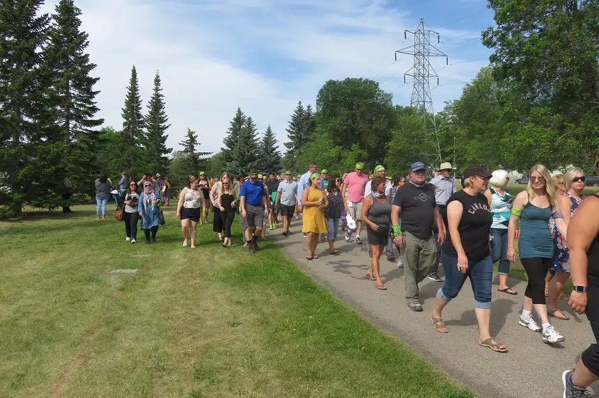 Thousands turn out for reconciliation walk in Saskatoon