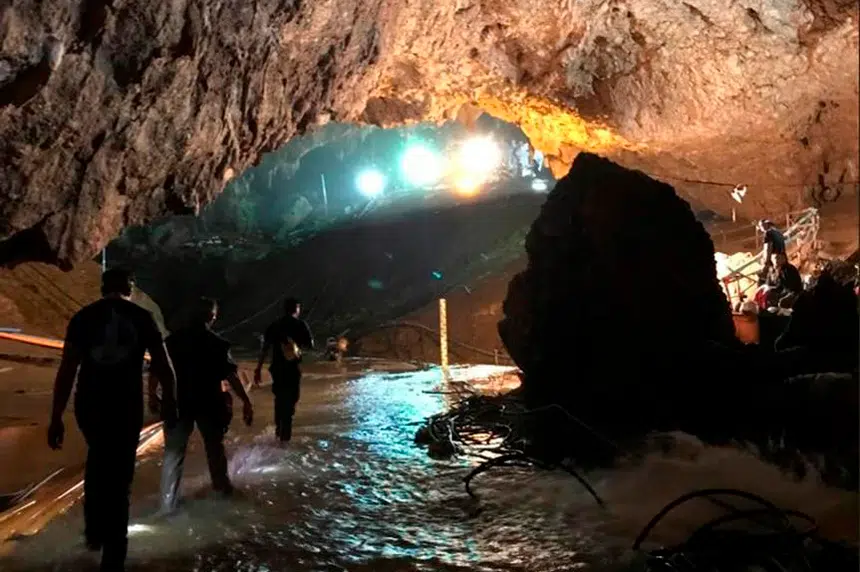 All 12 boys, coach rescued from flooded Thai cave