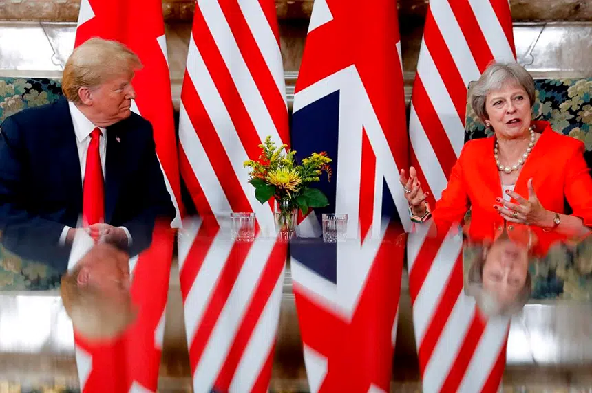 Trump: Relations with May ‘strong’ after bombshell interview
