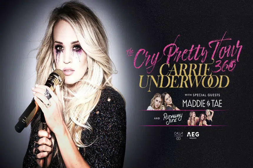 Carrie Underwood announces Saskatoon concert