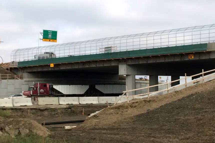Part of new Boychuck and HWY 16 overpass opens to traffic