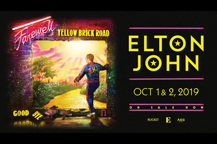 Elton John to play pair of dates in Saskatoon