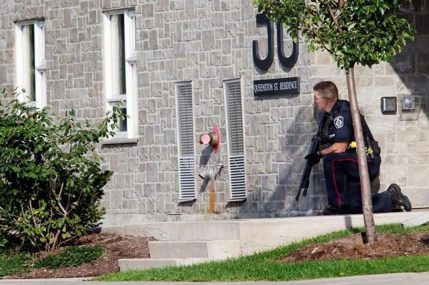 Police search for two armed suspects in St. Catharines, Ont., three hospitalized