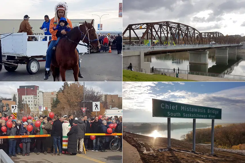 Saskatoon celebrates pair of bridge openings