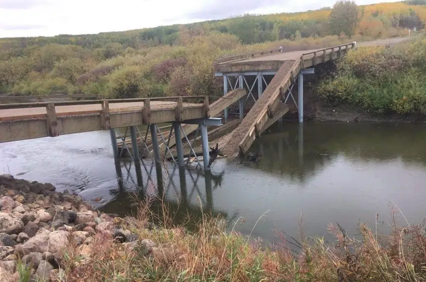 RM wanted cheaper option for bridge that fell: rural municipalities director