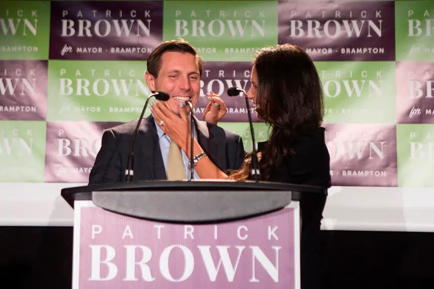 Patrick Brown makes political comeback as next mayor of Brampton, Ont.