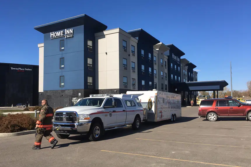 Chlorine gas exposure at hotel sends 5 to hospital