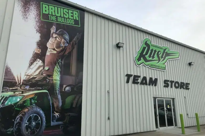 Saskatchewan Rush open new team store ahead of season