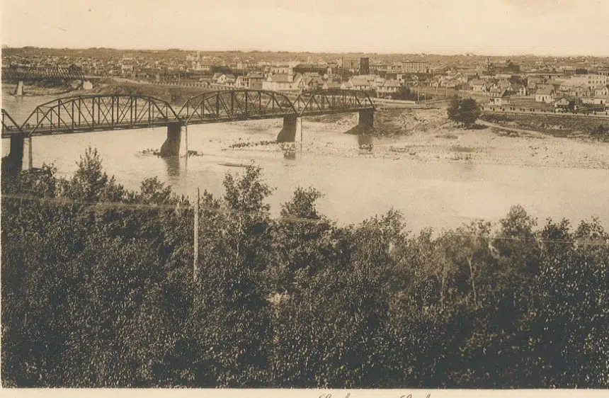 Crossing the South Saskatchewan River: From then 'til now