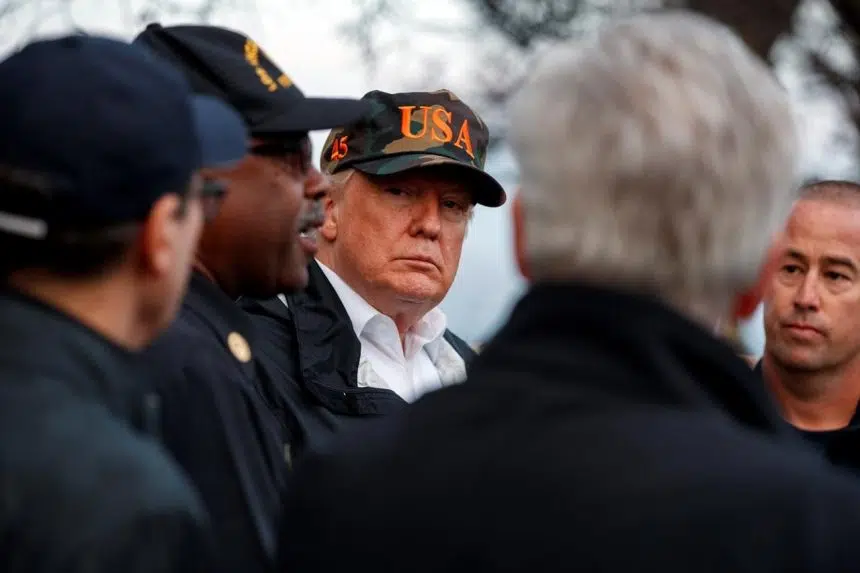 Death toll rises to 76 in California fire as Trump visits