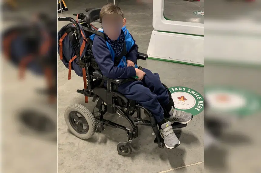 Police ask for help finding child's stolen wheelchair 