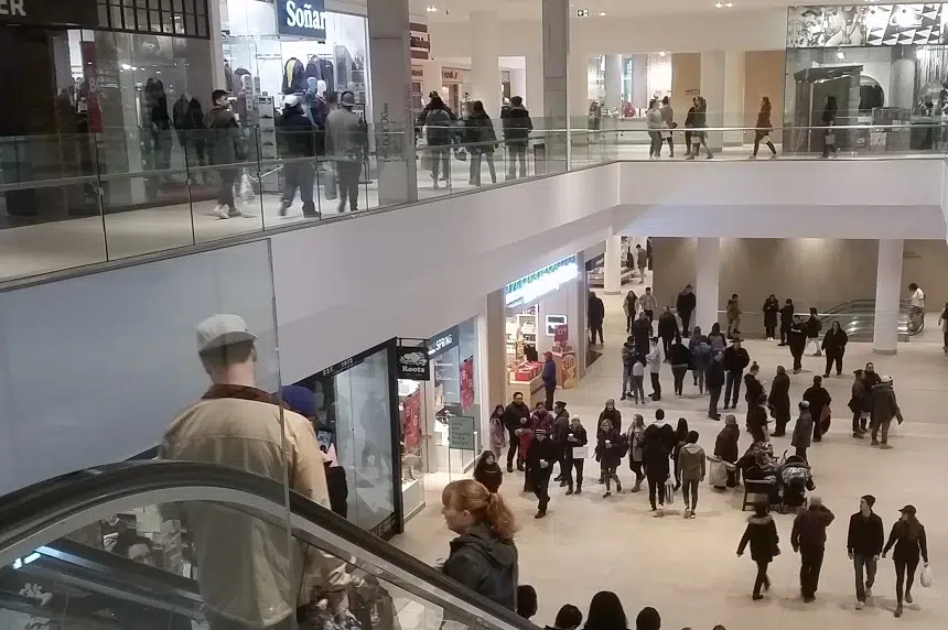 Shoppers taking advantage of Boxing Day deals