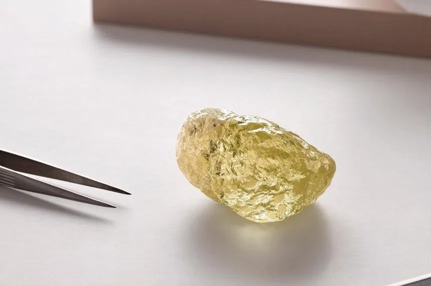 Canadian firm says it has found largest diamond ever unearthed in North America