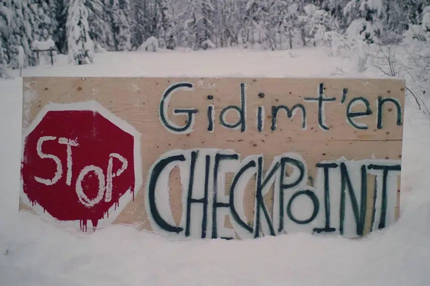 RCMP arrest 14 people in northern B.C. over anti-LNG pipeline protest