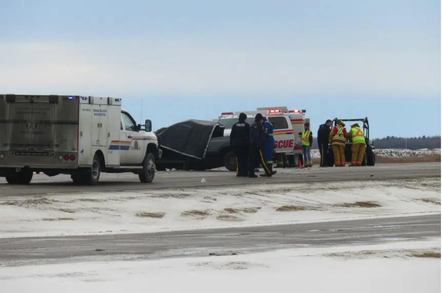 1 person dead after Highway 7 crash in Vanscoy