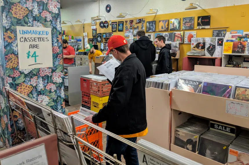 Vinyl collectors gather for Record Store Day in Saskatoon