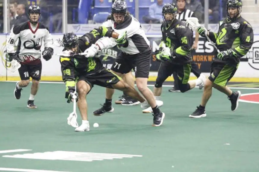 Rush clinch division title, home playoff game in win over Mammoth