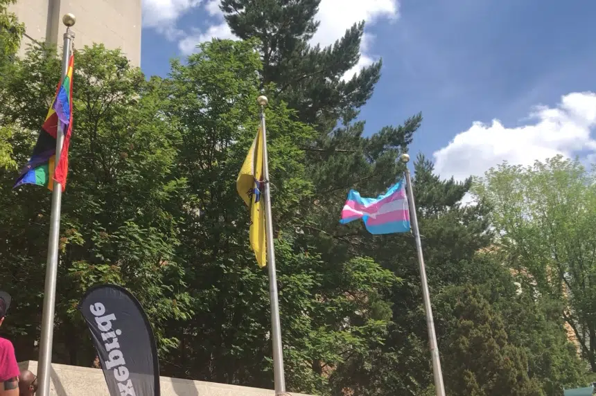 Two flags raised at City Hall for start to Pride Week