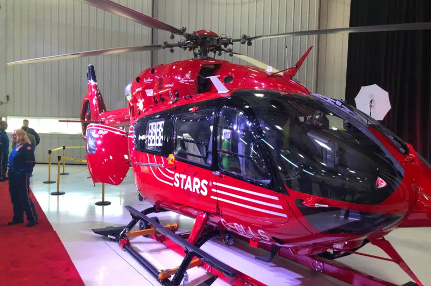 New STARS helicopter lands in Saskatoon